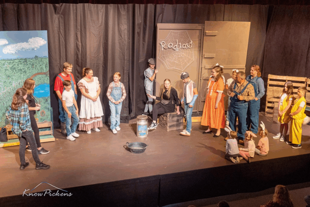 Scene from live performance